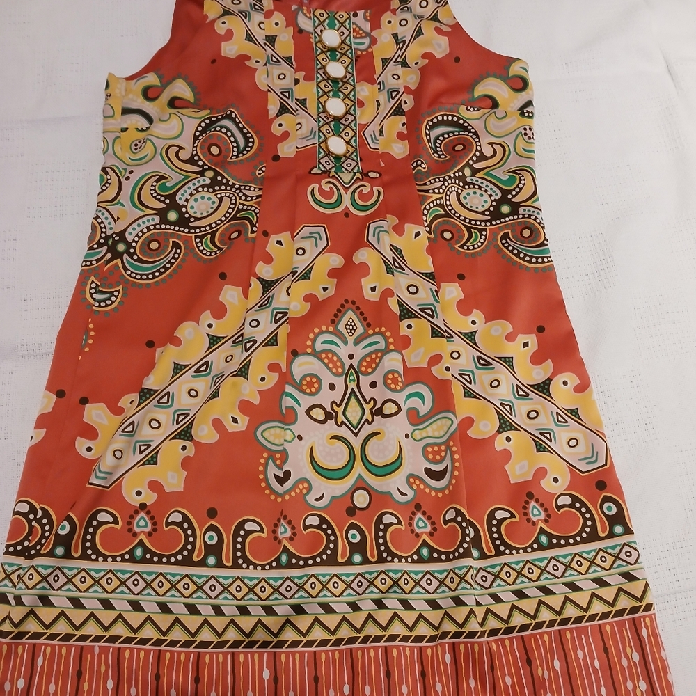 Nicole Miller Size 8 silk dress